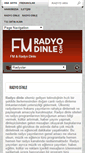 Mobile Screenshot of fmradyodinle.com